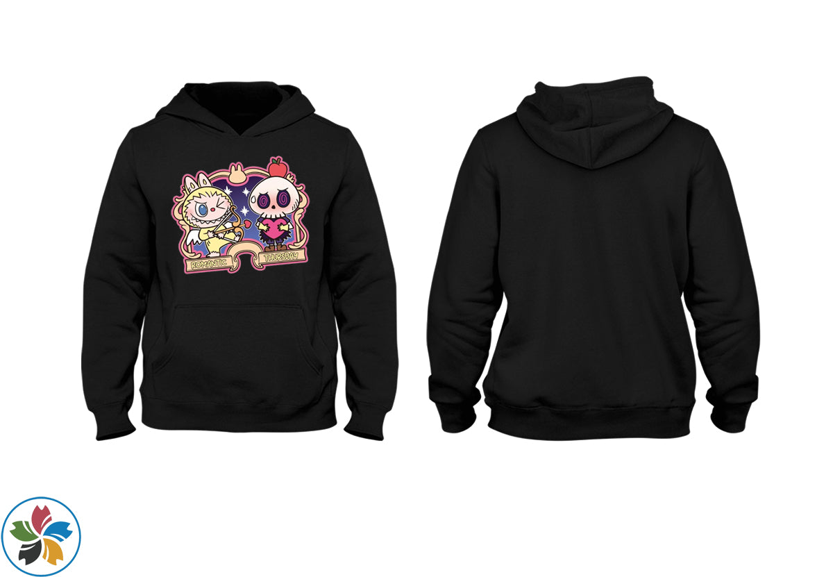 Áo Hoodie UNISEX hình LABUBU siêu cute, form rộng, chất liệu cao cấp thoải mái - HENA SAKURA