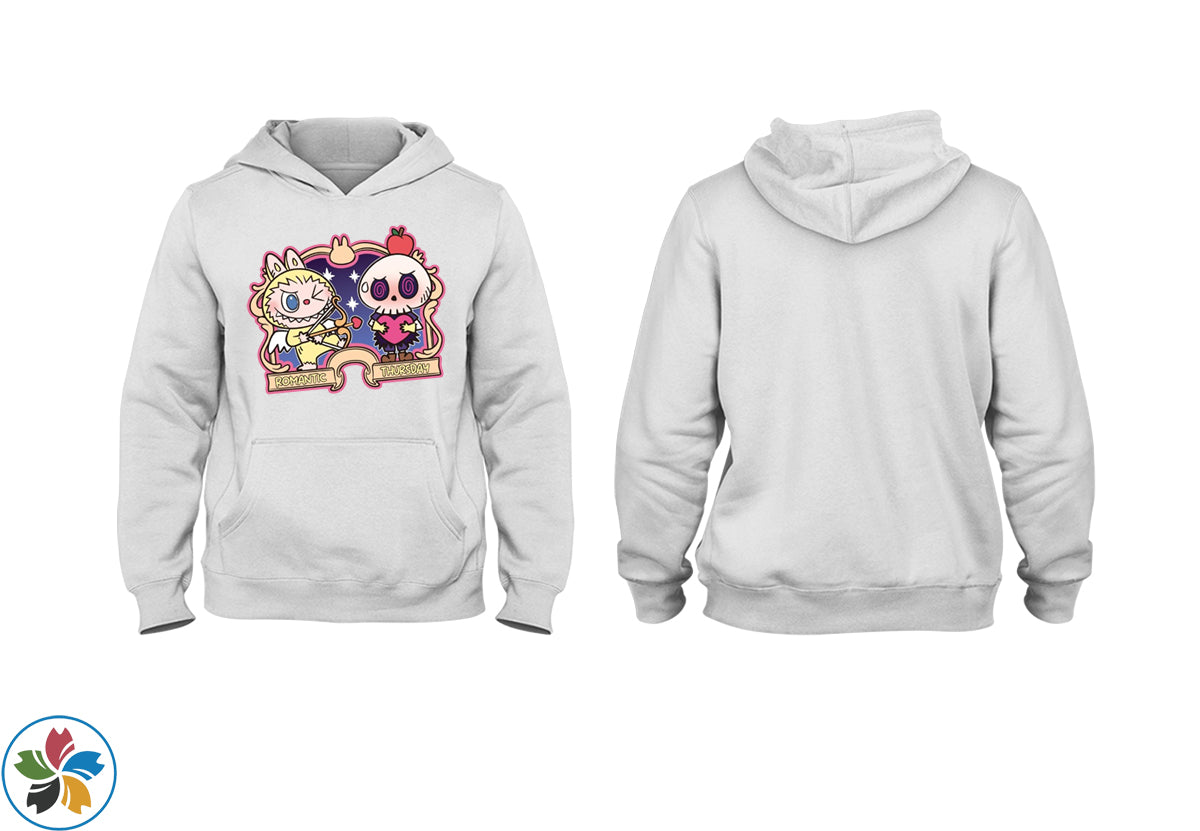 Áo Hoodie UNISEX hình LABUBU siêu cute, form rộng, chất liệu cao cấp thoải mái - HENA SAKURA