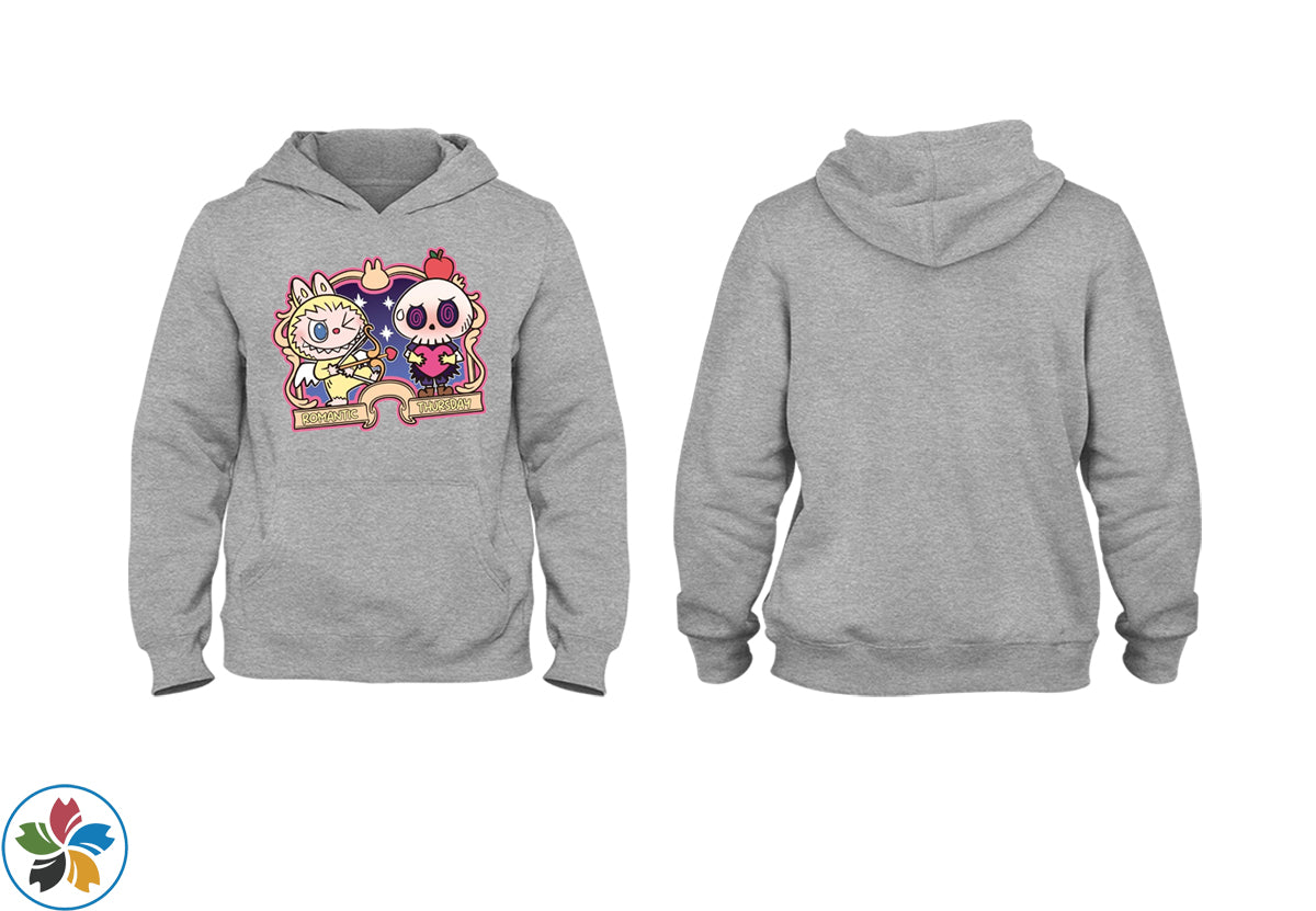 Áo Hoodie UNISEX hình LABUBU siêu cute, form rộng, chất liệu cao cấp thoải mái - HENA SAKURA