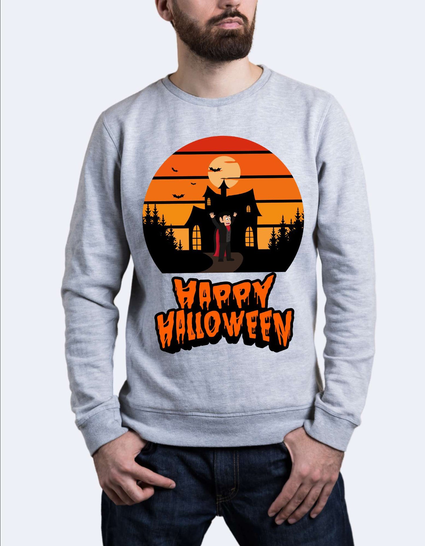 SK Sweatshirt Cute Vampire