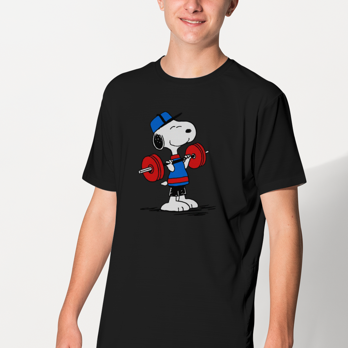 SK T-Shirt Snoopy Gym