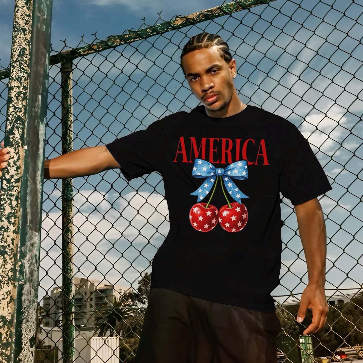 SK T-Shirt America Cherry