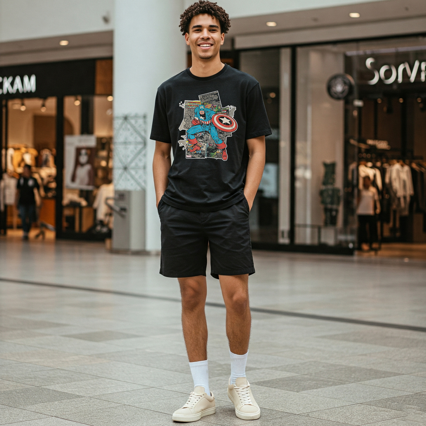 SK T-Shirt Captain America