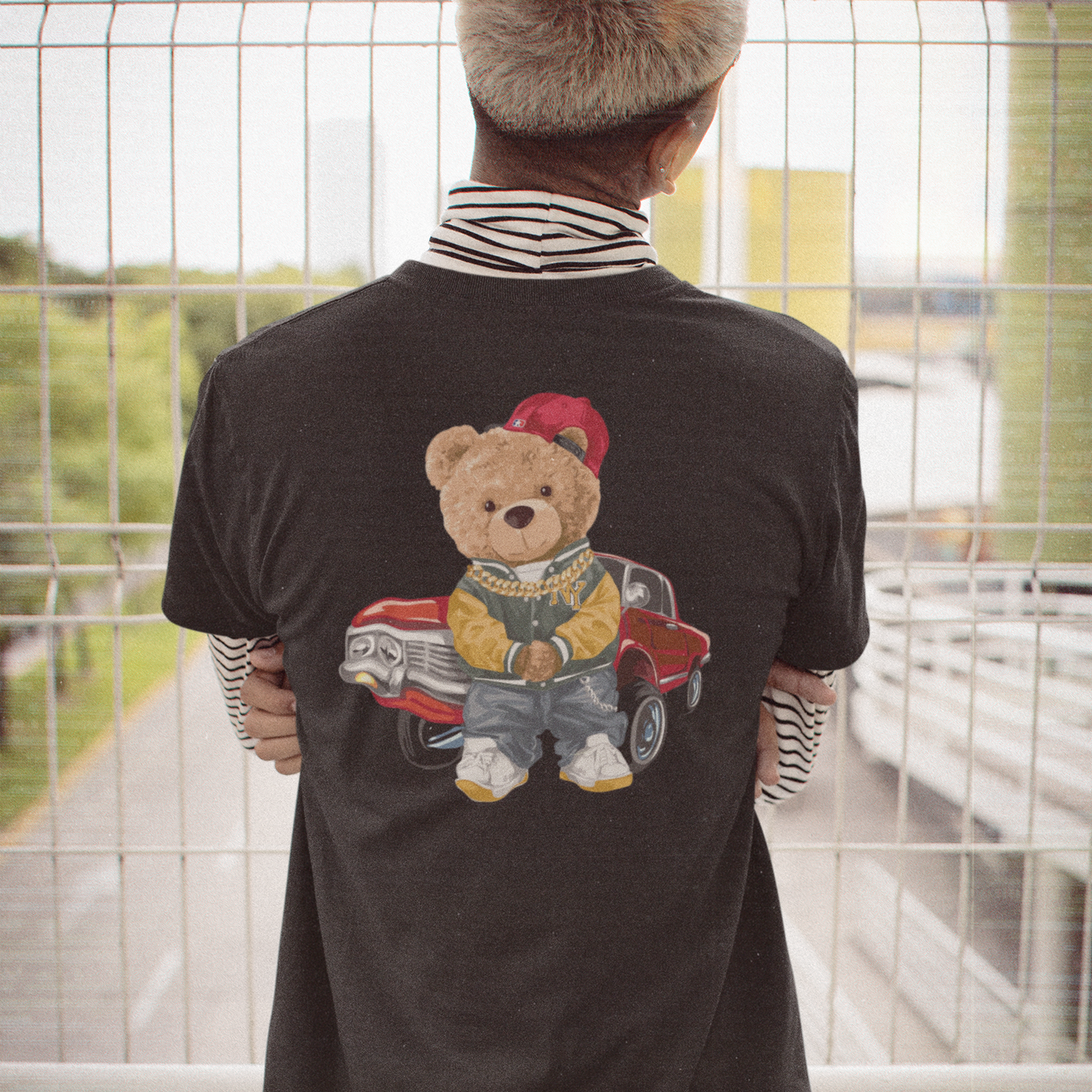 SK T-Shirt Street King Bear