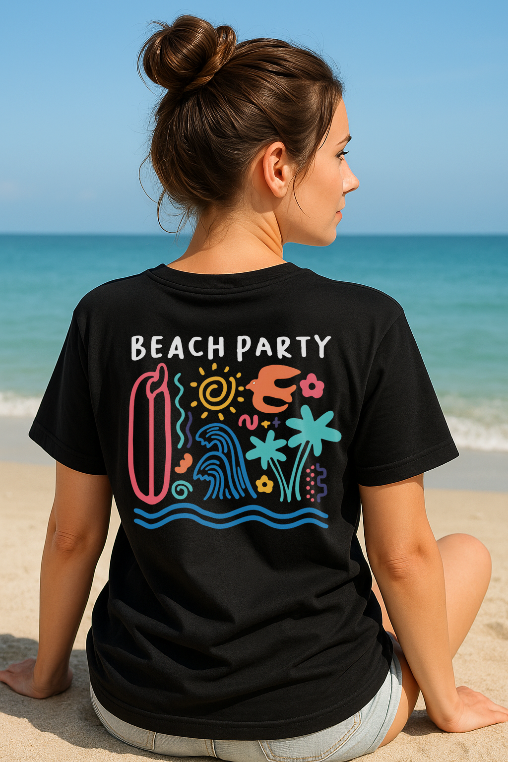 SK T-Shirt Summer Beach Party