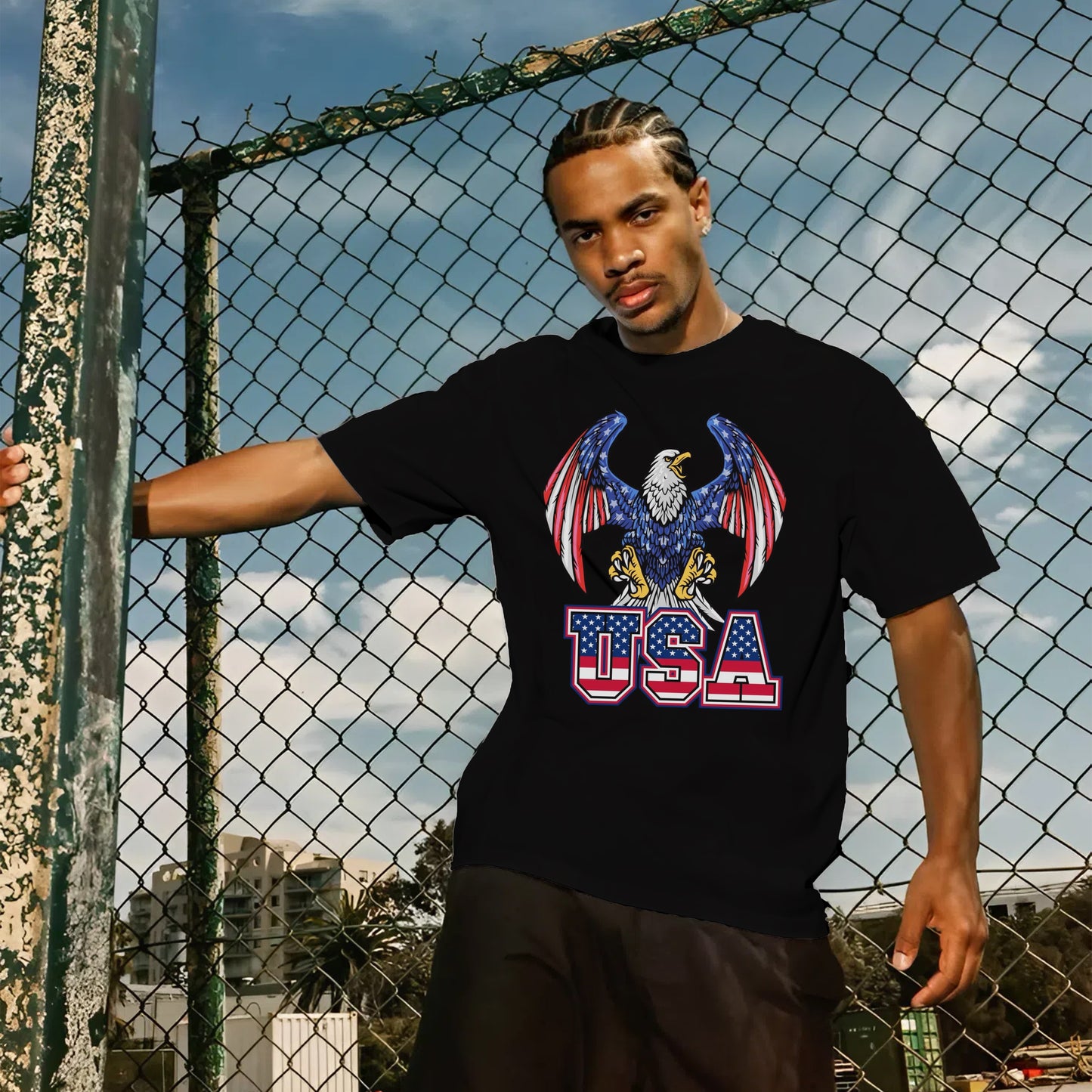 SK T-Shirt USA Eagle