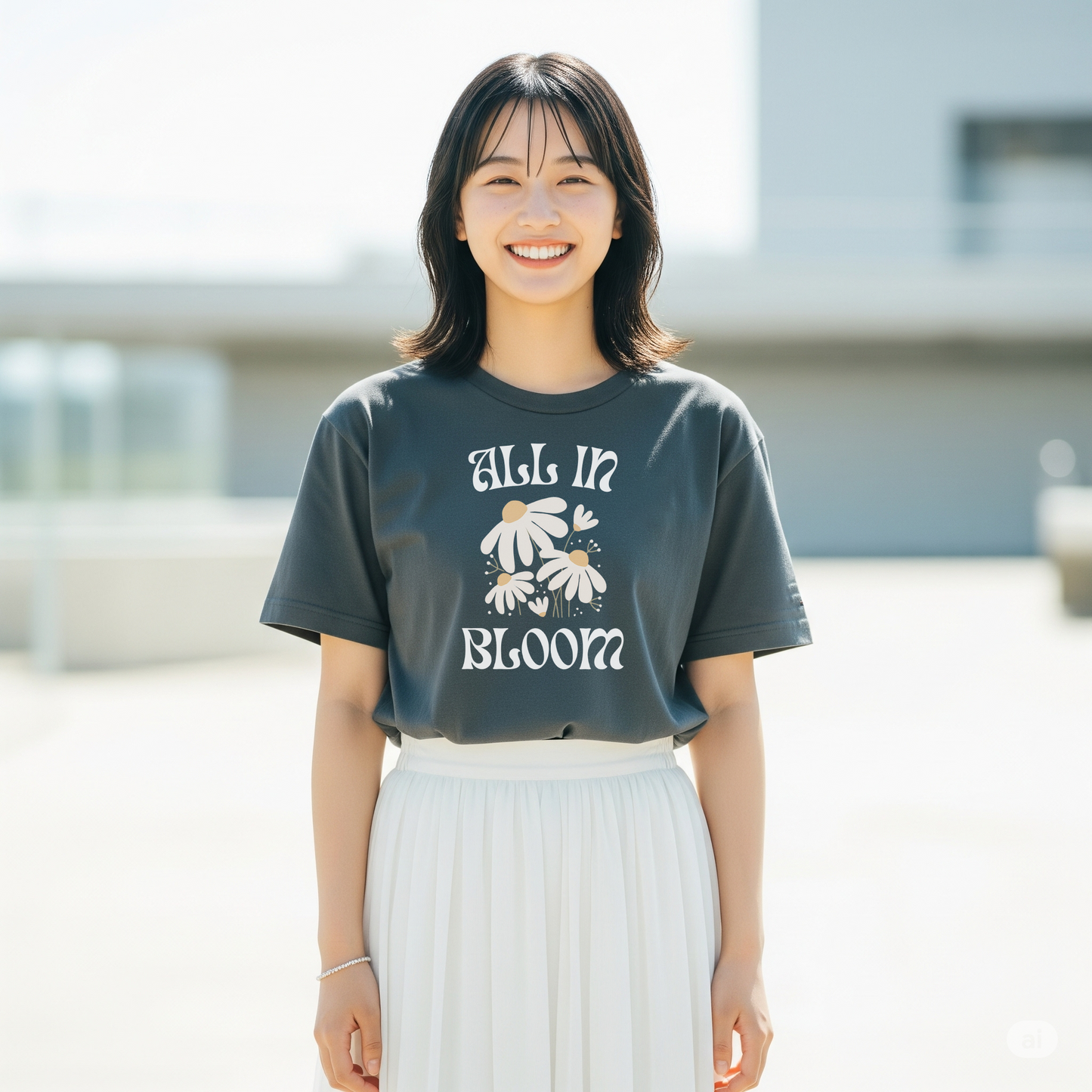 SK T-Shirt All In Bloom