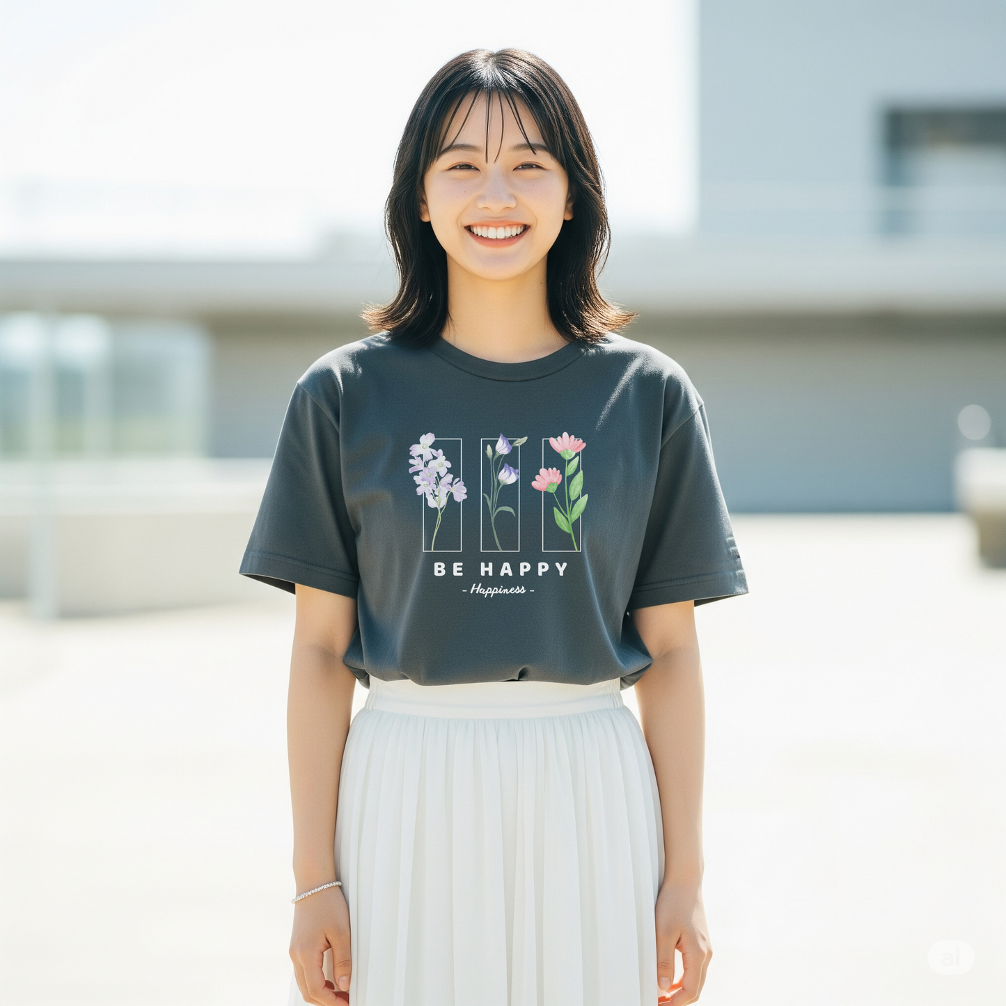 SK T-Shirt Be Happy