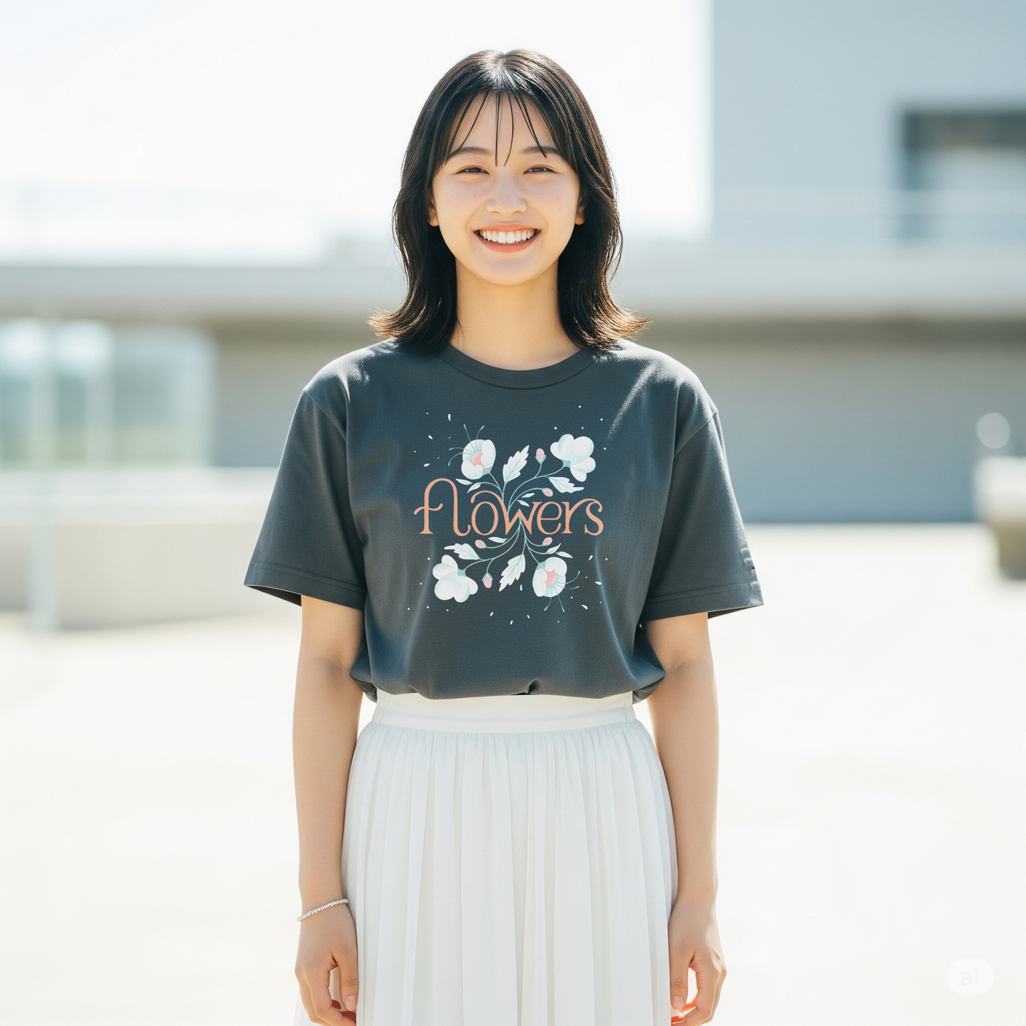 SK T-Shirt Flowers