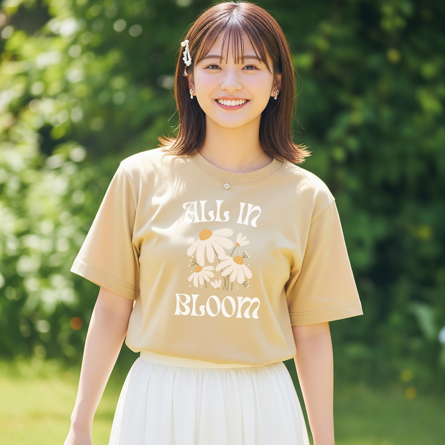 SK T-Shirt All In Bloom