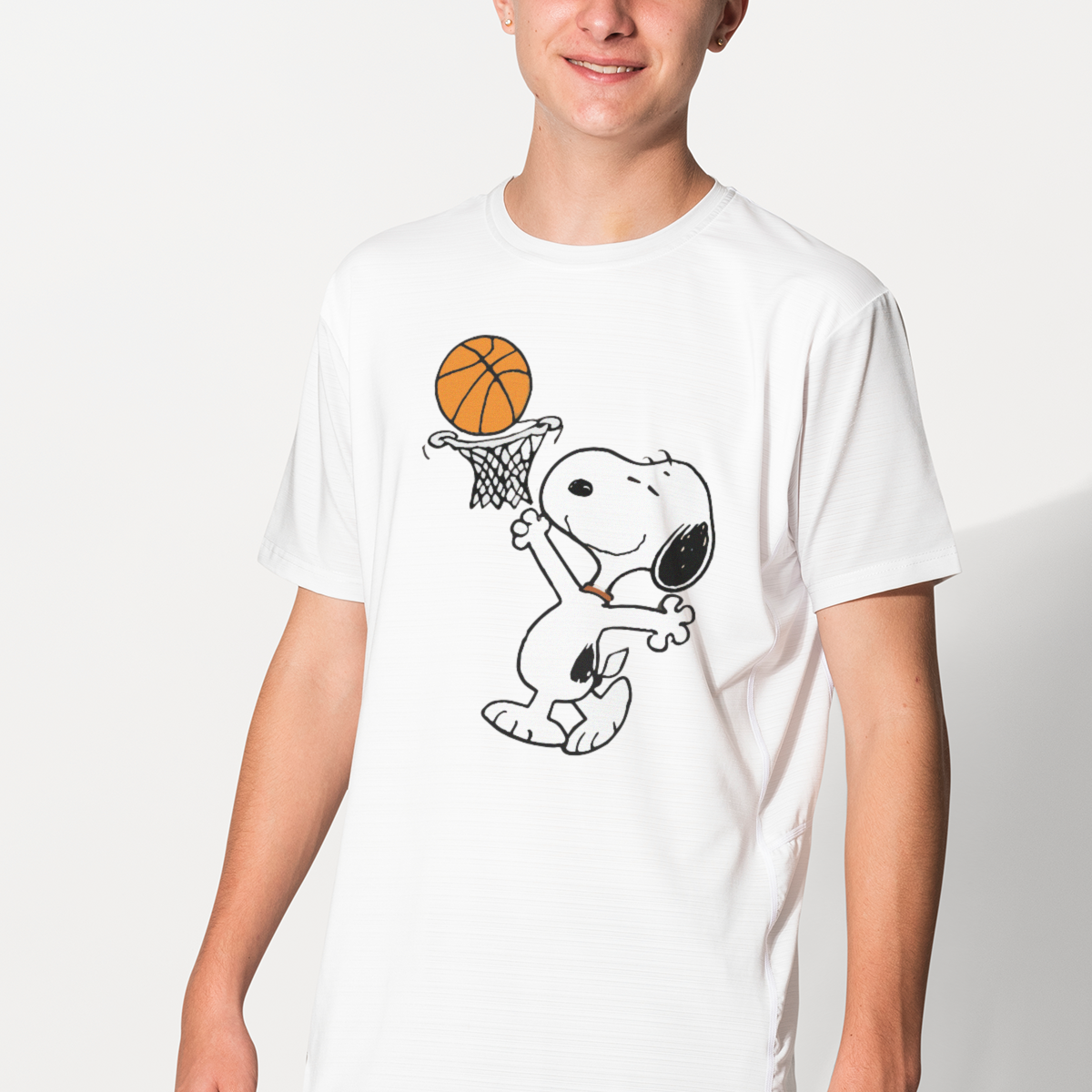 SK T-Shirt Snoopy Basketball