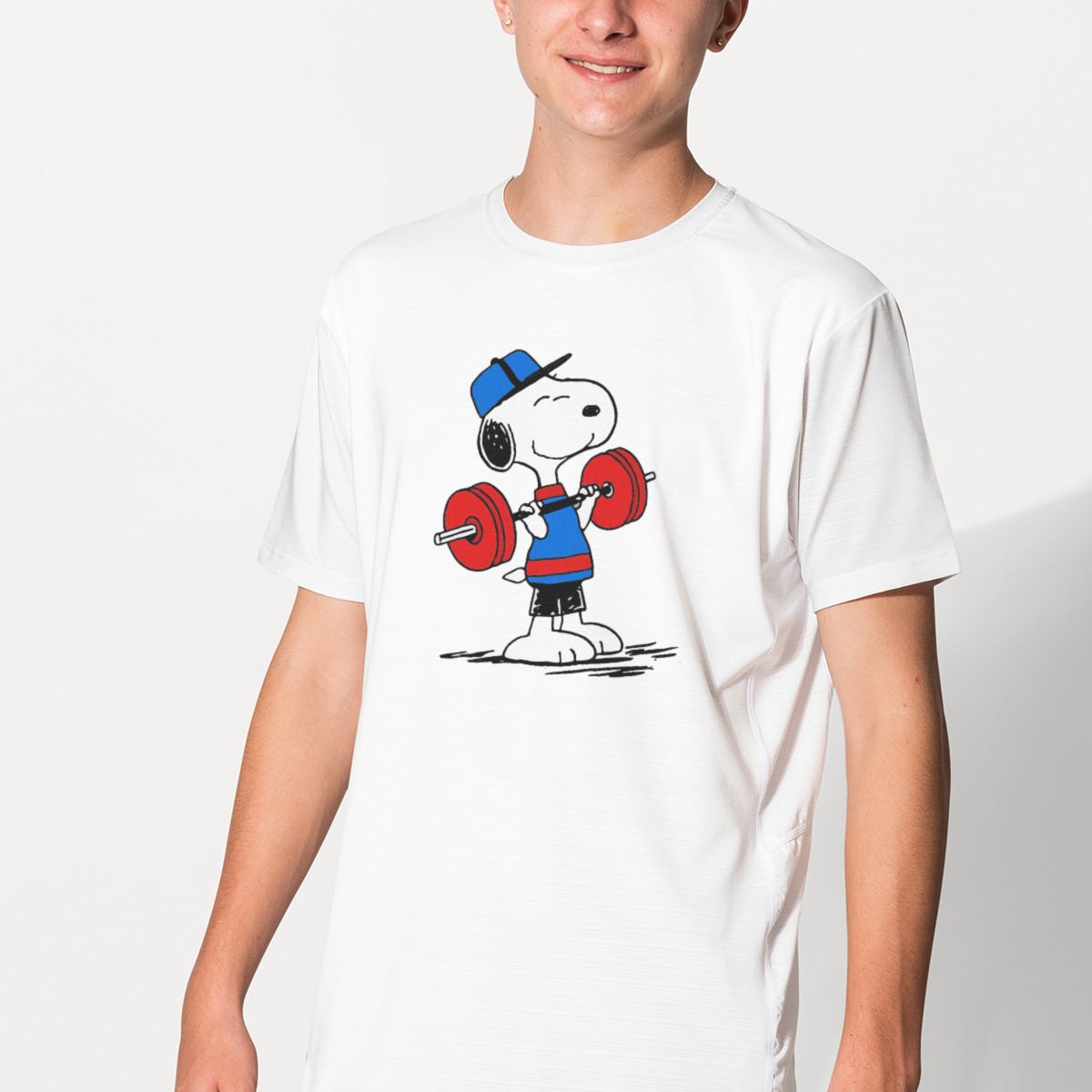 SK T-Shirt Snoopy Gym