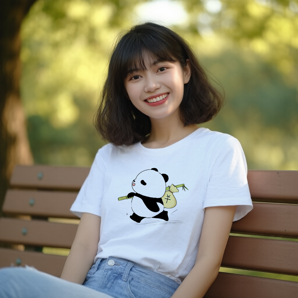 SK T-Shirt Adventure Panda