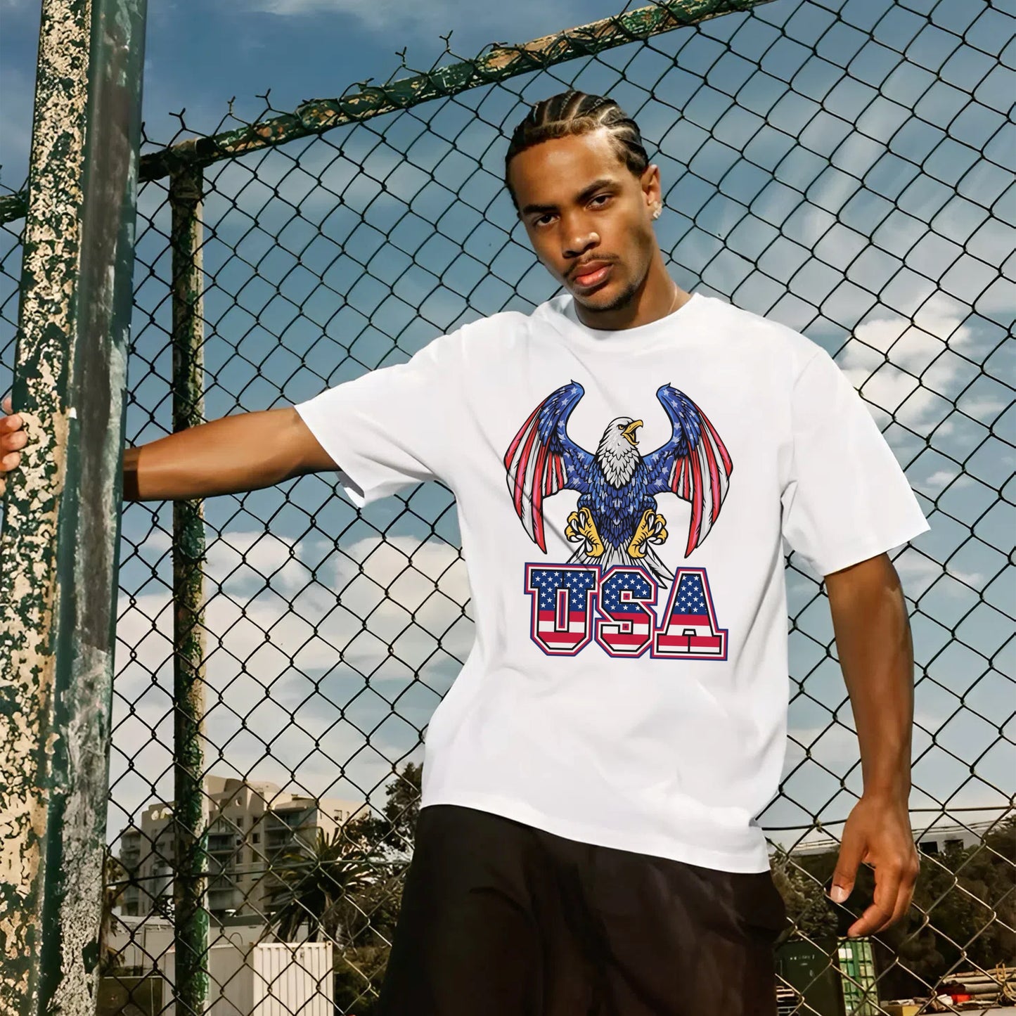 SK T-Shirt USA Eagle