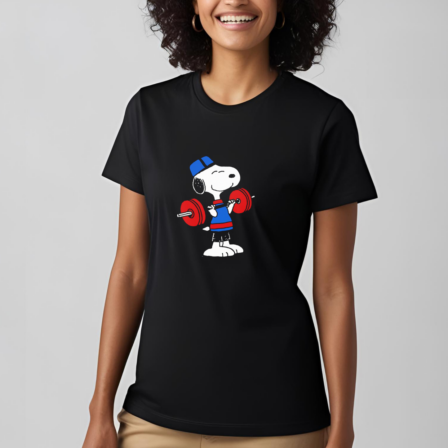 SK T-Shirt Snoopy Gym