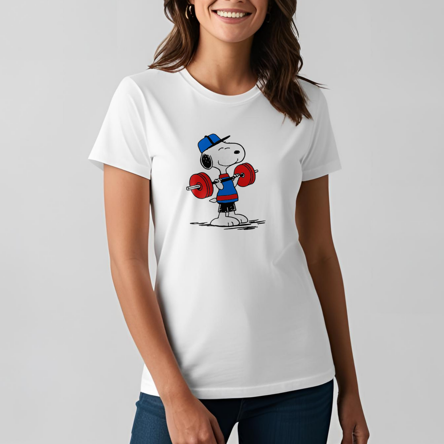SK T-Shirt Snoopy Gym