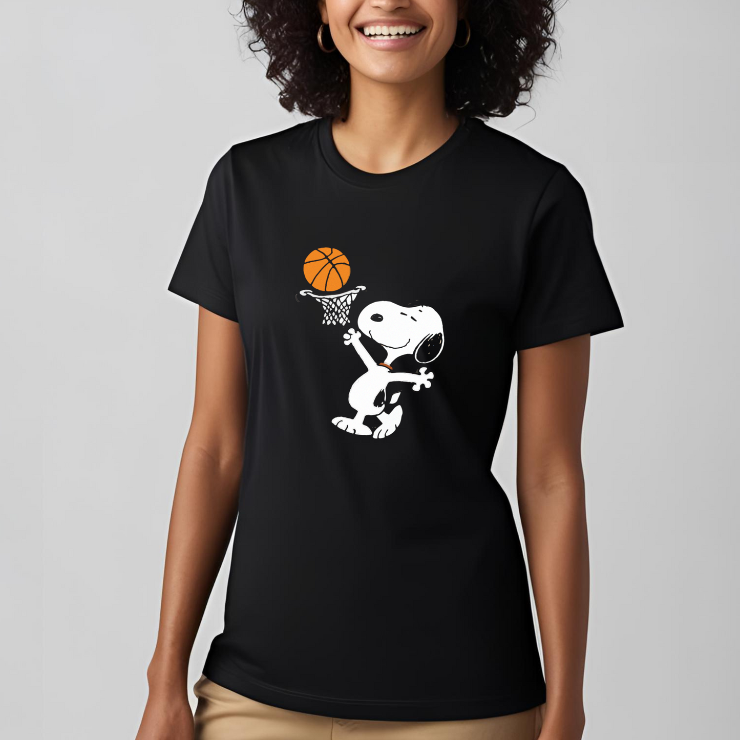 SK T-Shirt Snoopy Basketball