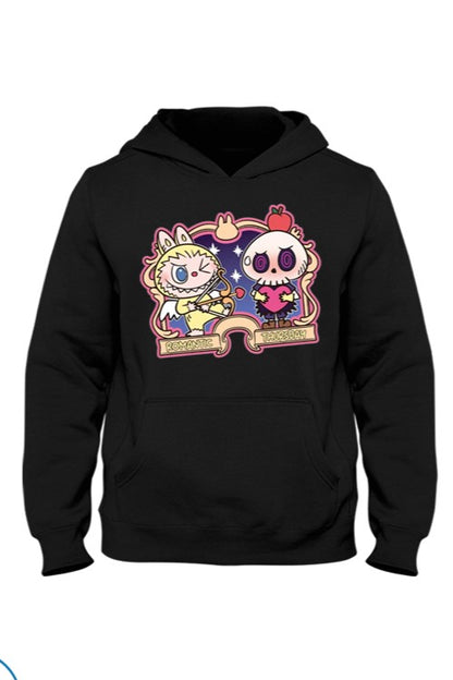 Áo Hoodie UNISEX hình LABUBU siêu cute, form rộng, chất liệu cao cấp thoải mái - HENA SAKURA