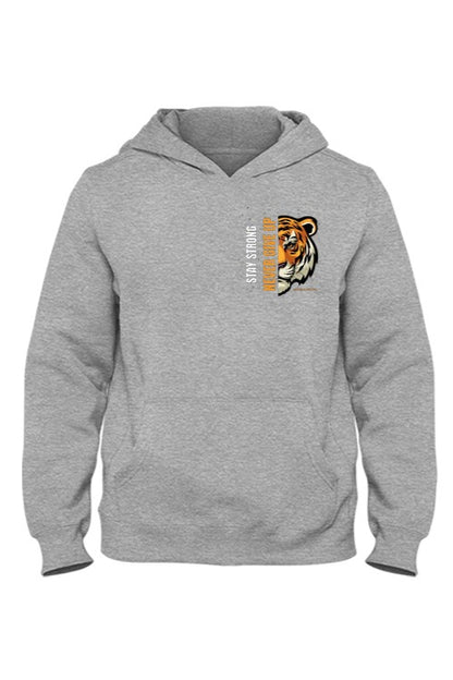 Áo Hoodie UNISEX, TIGER STAY STRONG, form rộng, chất liệu cao cấp thoải mái - 	HENA SAKURA