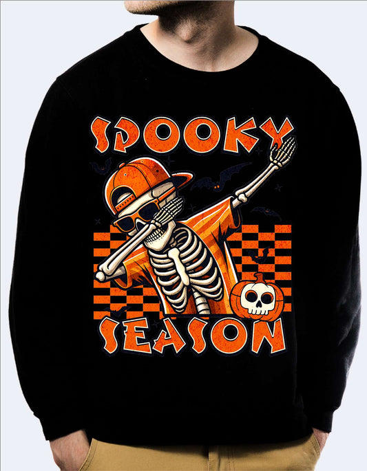 SK Sweatshirt HipHop Skeleton