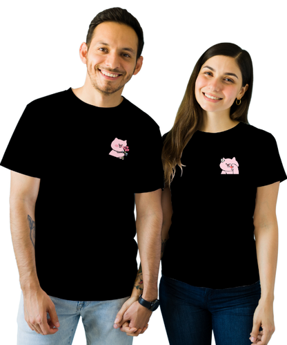 SK T-Shirt Couple Pig