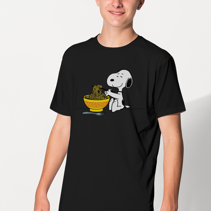 SK T-Shirt Snoopy Noodle Ramen
