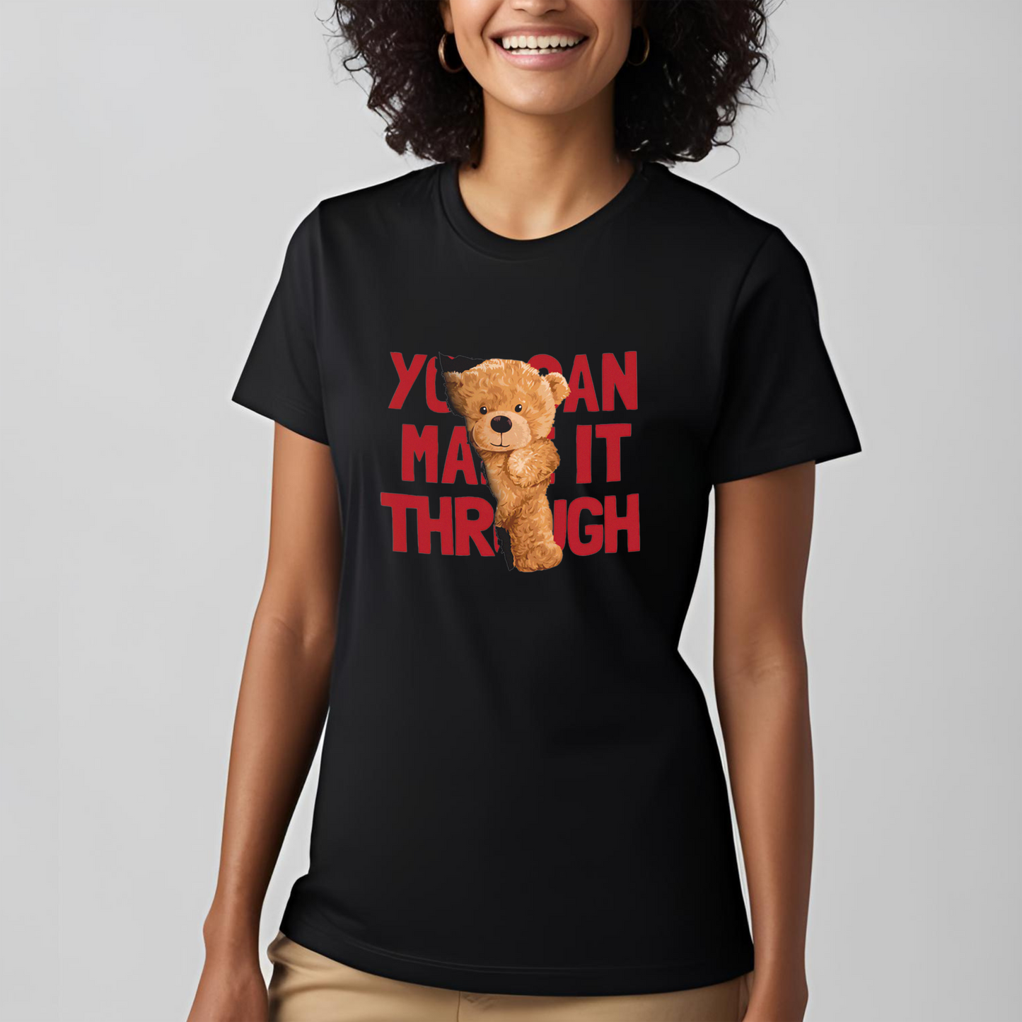SK T-Shirt Bear You Can Make It Through
