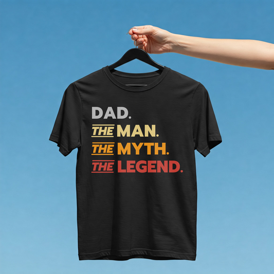 SK T-Shirt Dad The Man - The Myth - The Legend