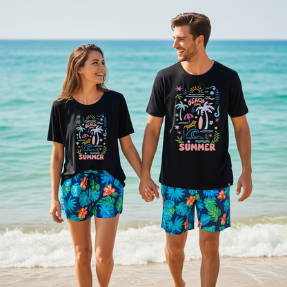 SK T-Shirt Summer Beach Time