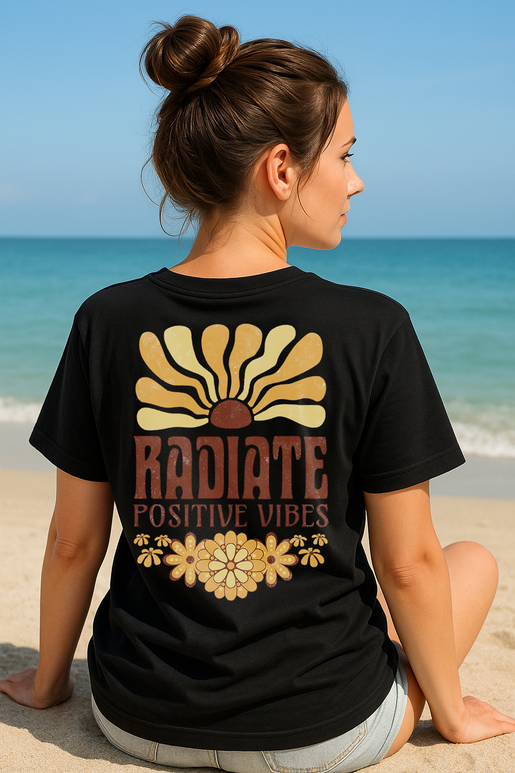 SK T-Shirt Summer Radiate Positive Vibes
