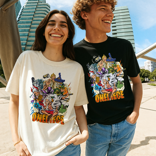 SK T-Shirt One Piece Straw Hat Pirates