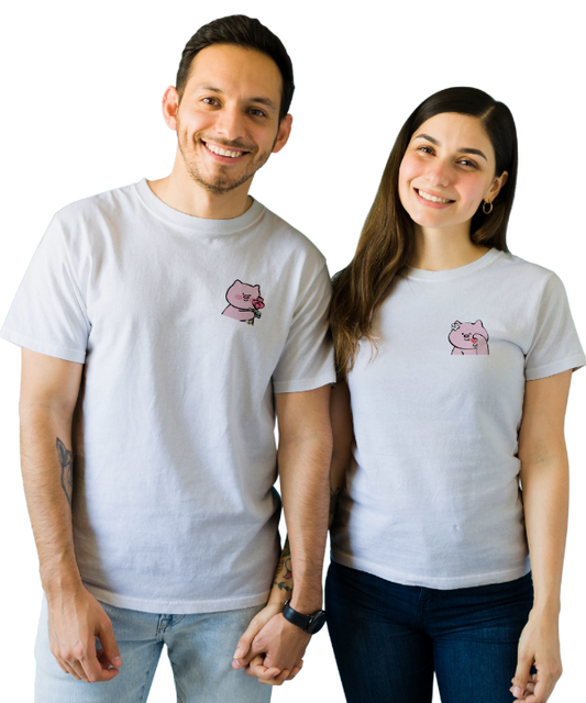 SK T-Shirt Couple Pig