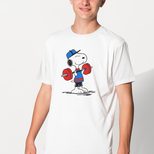 SK T-Shirt Snoopy Gym