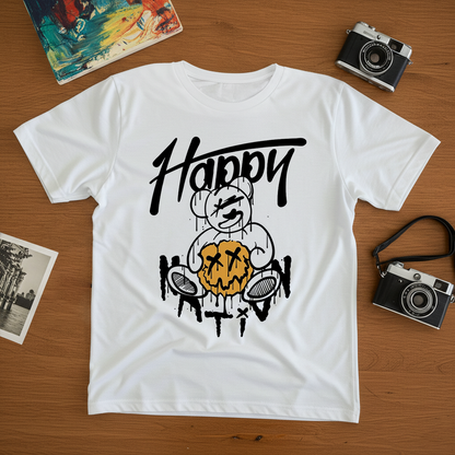 SK T-Shirt Broken Happy Bear