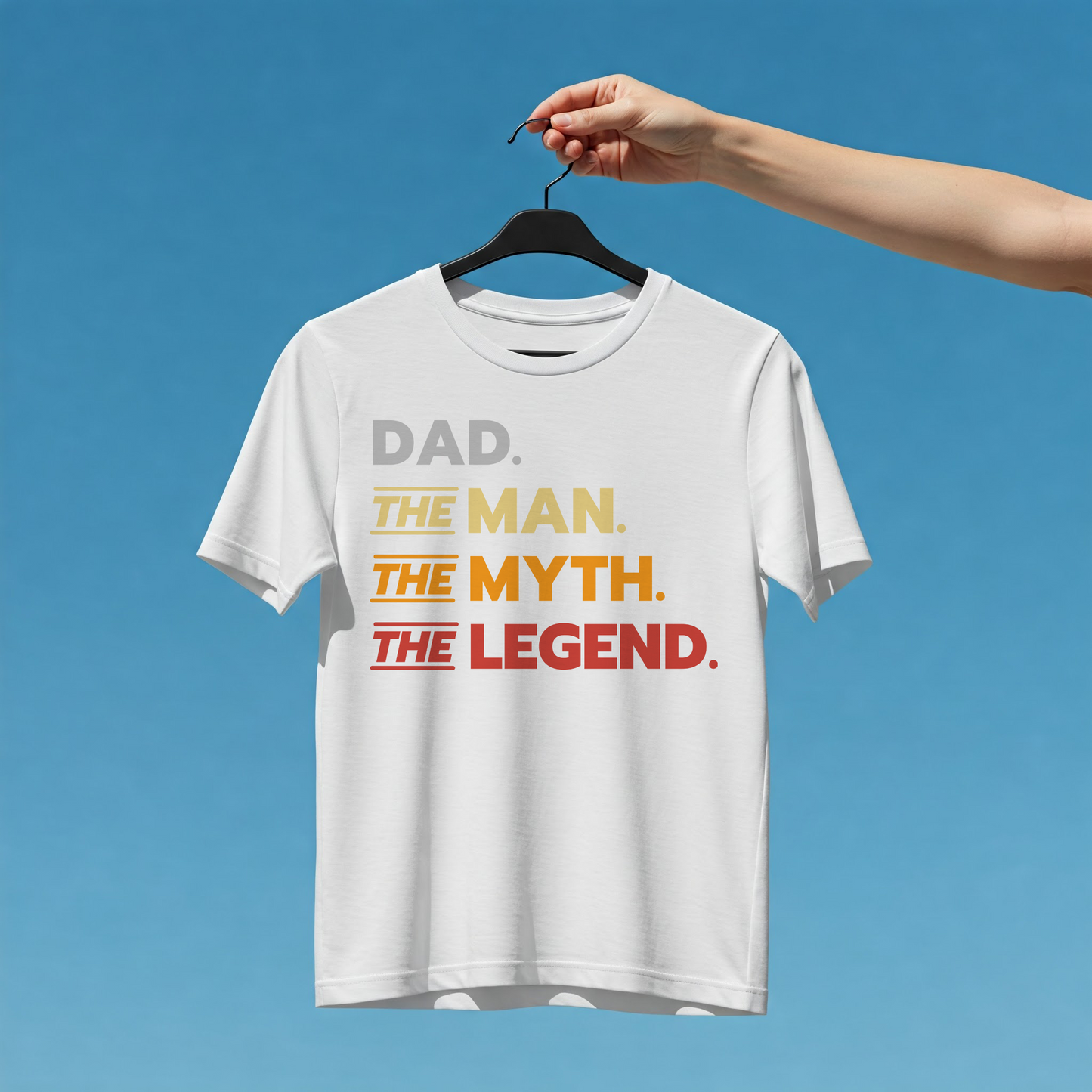 SK T-Shirt Dad The Man - The Myth - The Legend