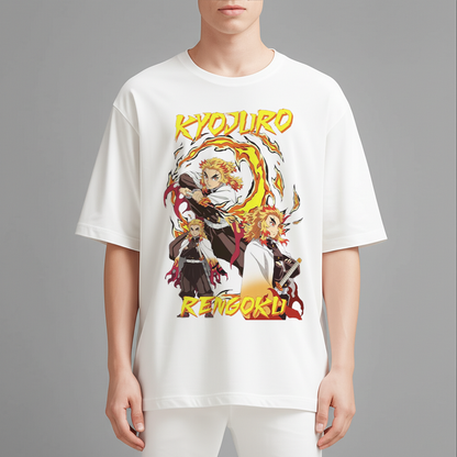 SK T-Shirt Demon Slayer Rengoku