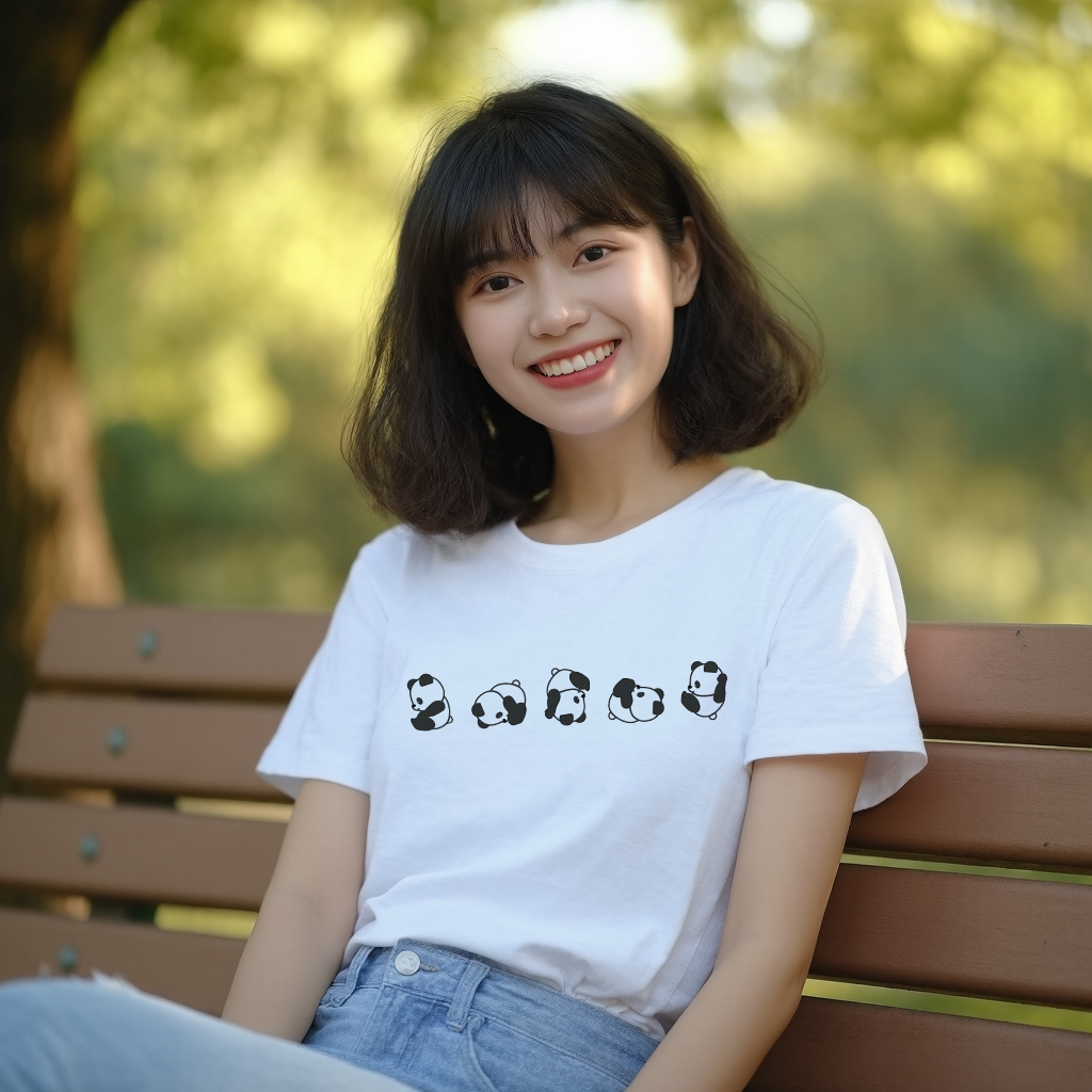 SK T-Shirt Mini Pandas – Hena Sakura