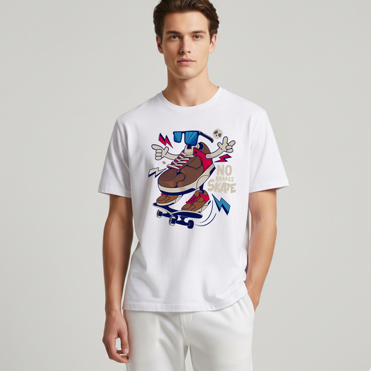 SK T-Shirt No Brakes Skate