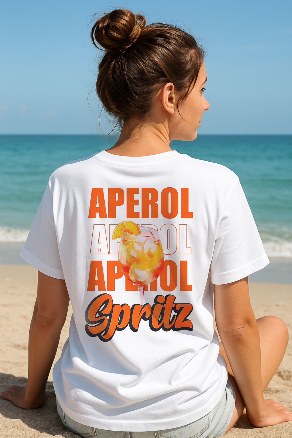 SK T-Shirt Summer Aperol Sprits