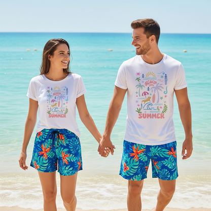 SK T-Shirt Summer Beach Time