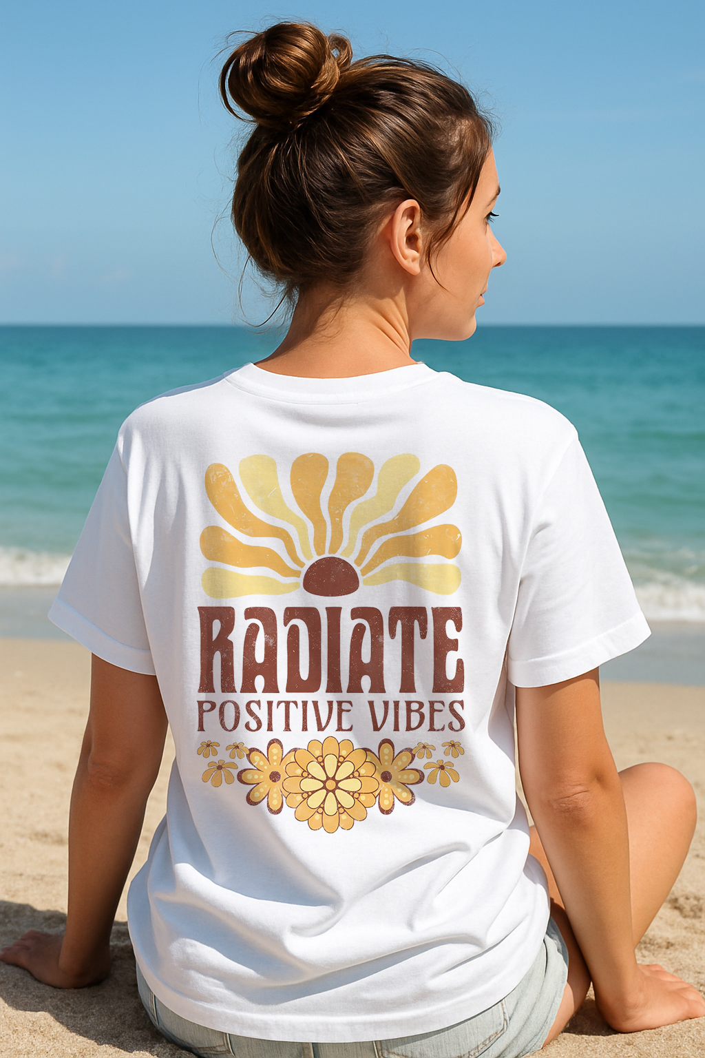 SK T-Shirt Summer Radiate Positive Vibes