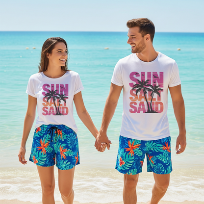 SK T-Shirt Summer Sun Salt Sand