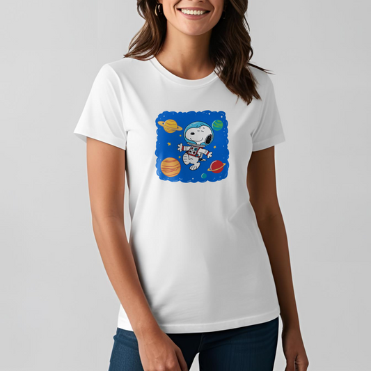 SK T-Shirt Snoopy Astronaut