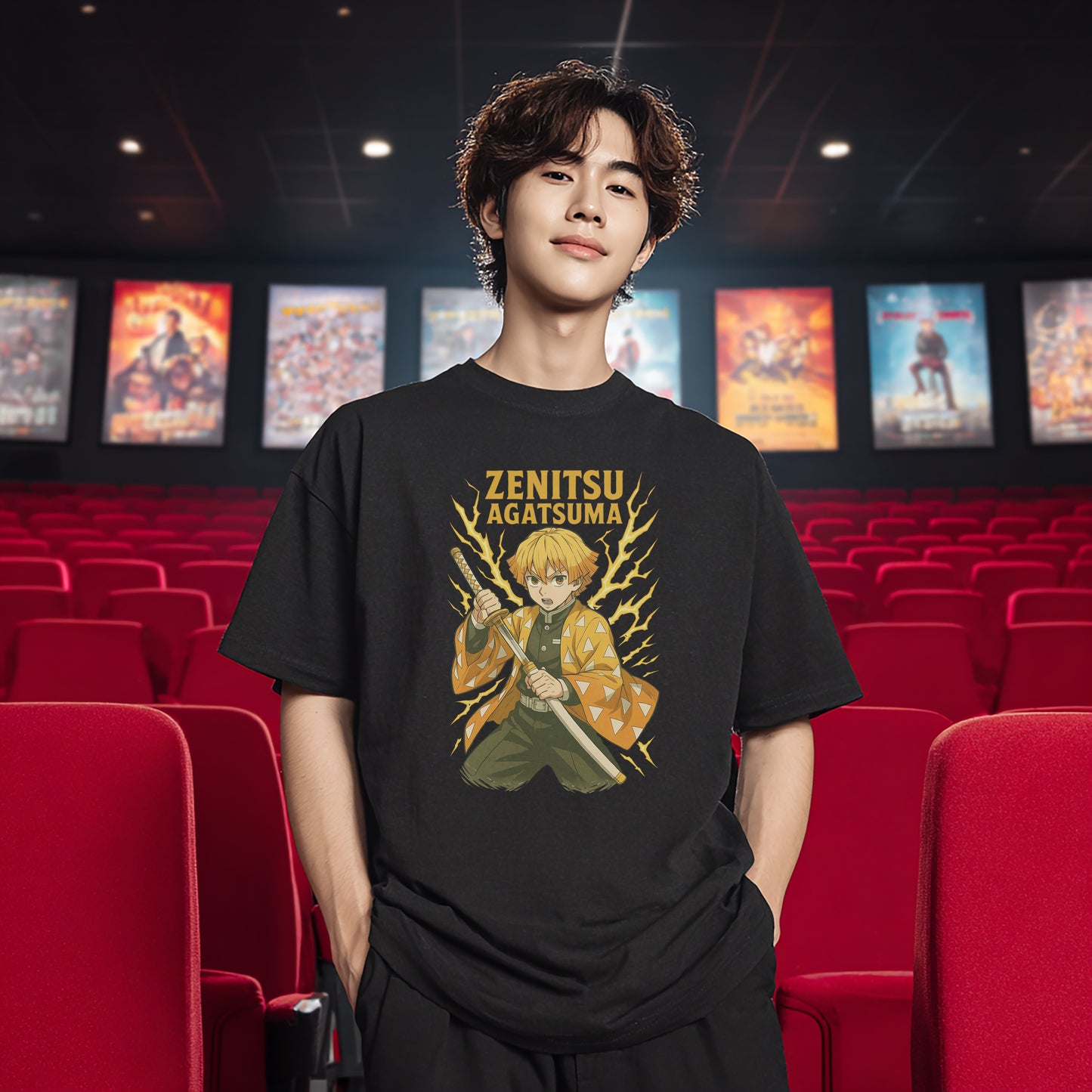 SK T-Shirt Zenitsu