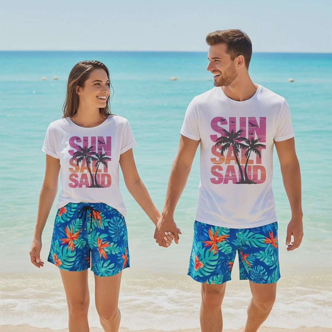 Video SK T-Shirt Summer Sun Salt Sand